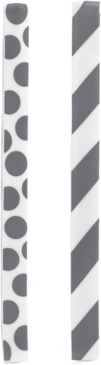 Bladwijzer Elastieken - Boekenlegger Elastiek - Boeken Markeren - Rubberen Materiaal - 16.5 cm - Grijs