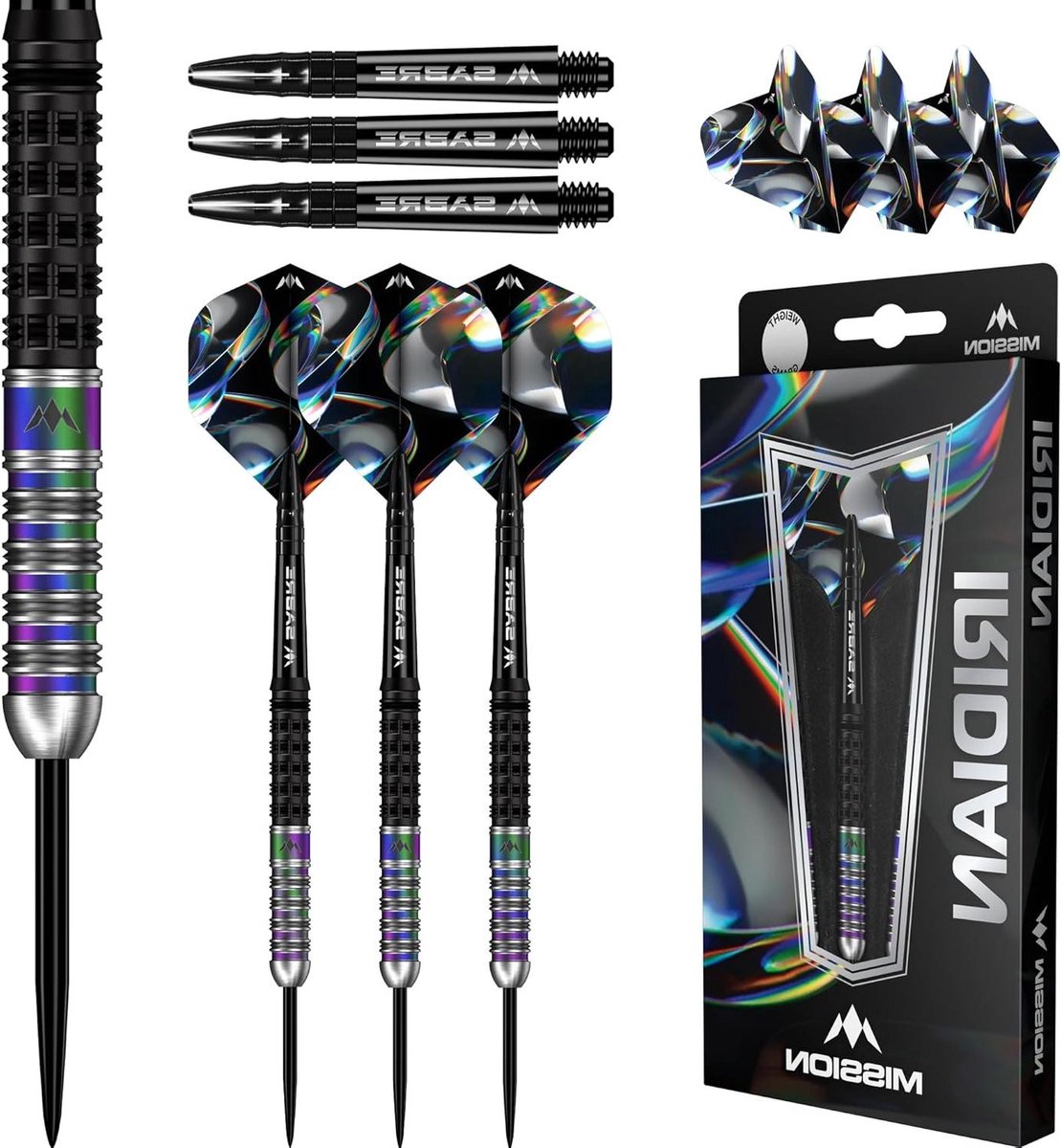 Dartpijlen Set - Tungsten Pijlen - Precisie Werpen - 90% Tungsten Materiaal - 24 gram - Multicolor