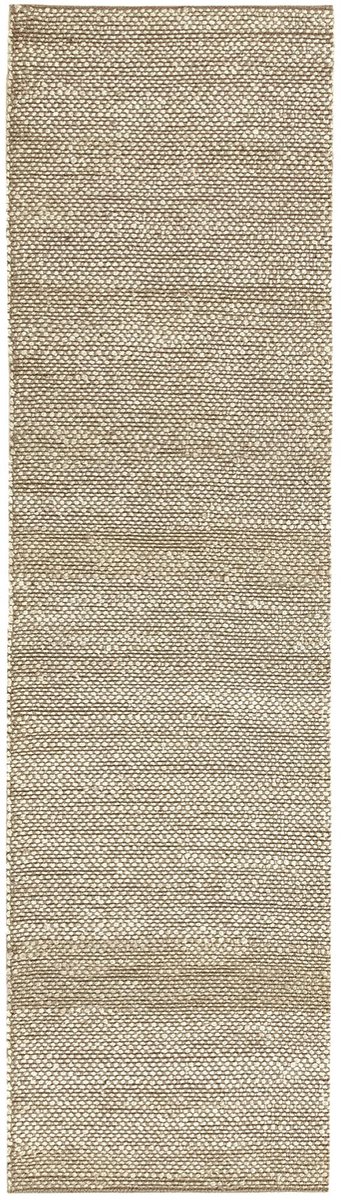 - Giralda Jute Tapijt, 100% natuurlijke jutevezel, zacht en duurzaam, handgeweven, voor woonkamer, eetkamer, slaapkamer, hal, wit (300 x 80 cm)
