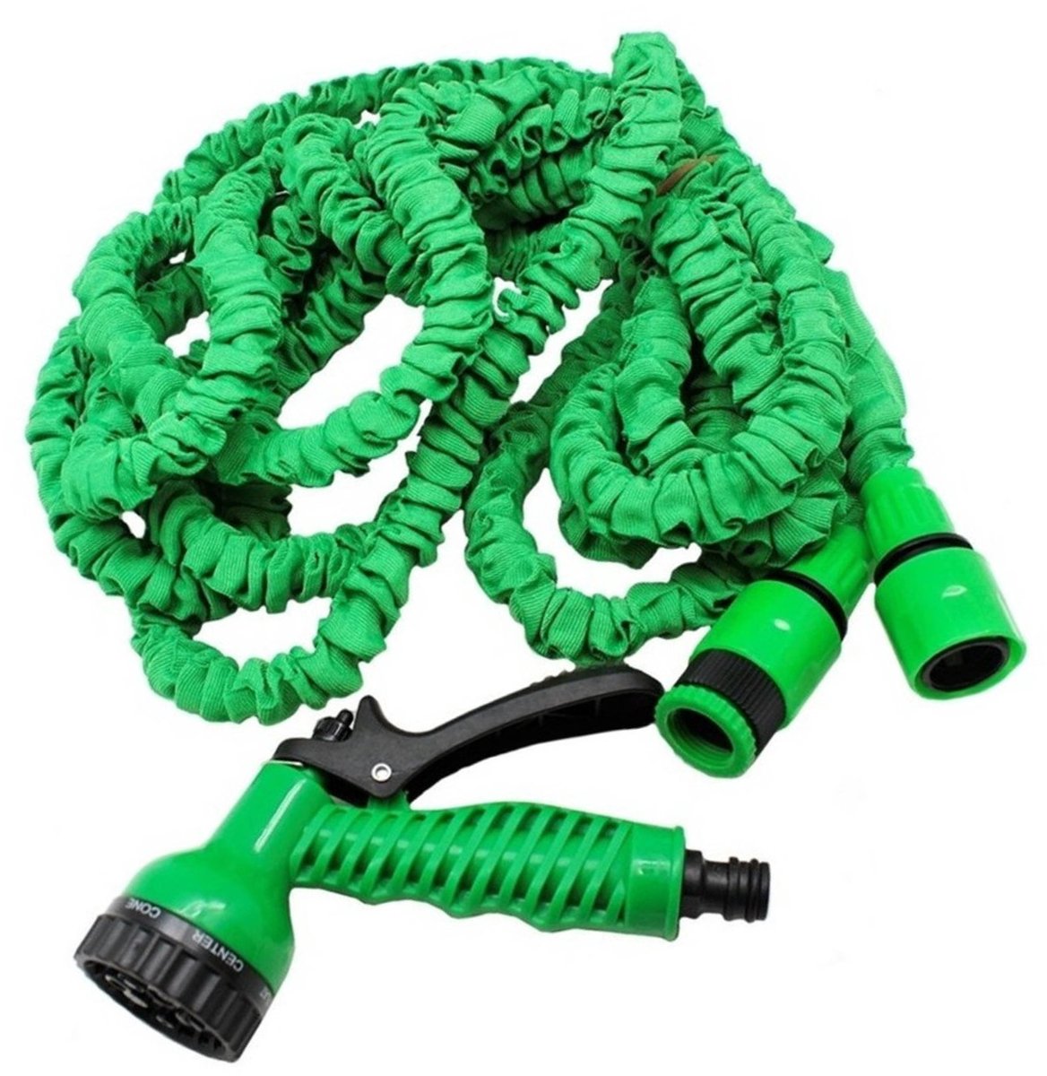 Pro Garden Uitrekbare tuinslang - tot 10 meter - flexibel - met broeskop - groen – foto 3
