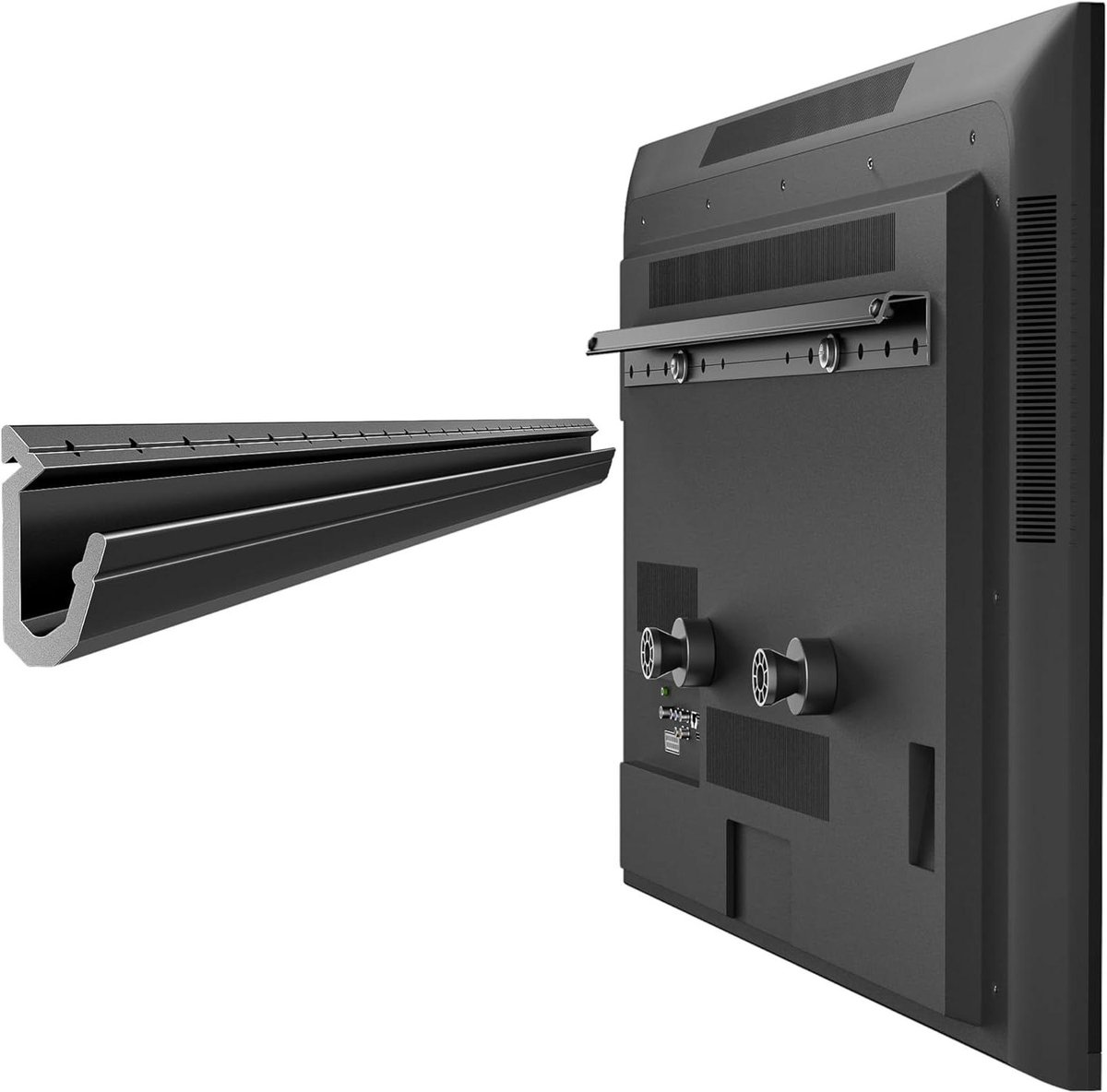 Gipsplaten TV-beugel - TV Ophanging - Schadevrij Ophangen - Geen Boren Nodig - 32-75 inch - Zwart