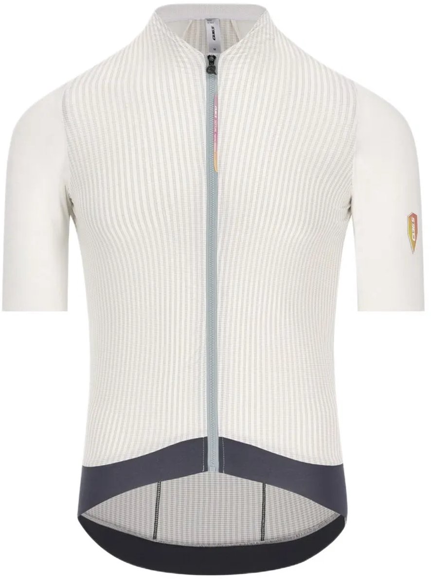 Q36.5 Dottore Clima Pro Korte Mouw Wielertrui Wit 2XL Man