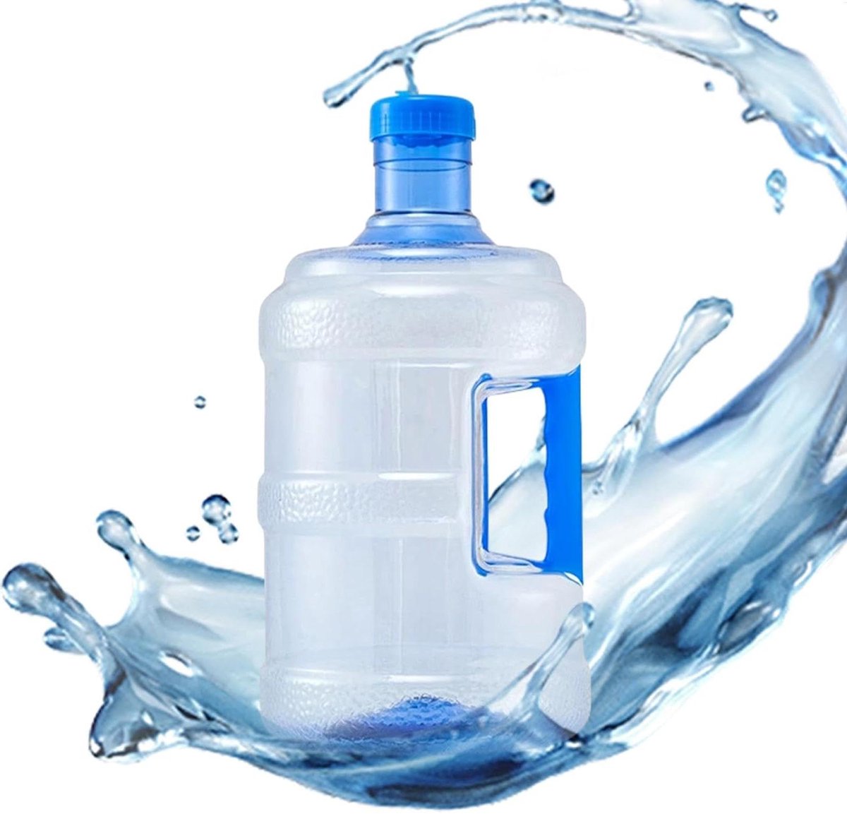 Waterfles Met Hendel - Water Container - Outdoor Activiteiten - Grote Capaciteit - 5 Liter - Multicolor