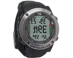 Duikcomputer - Duikhorloge - Onderwater Navigatie - ZH-L16 Algoritme - 120m Diepte - Zwart