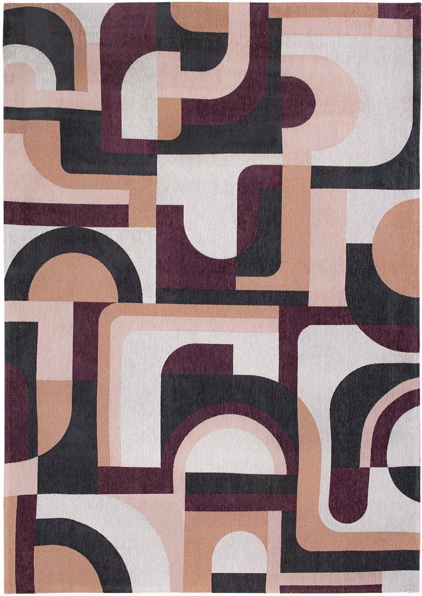 Vloerkleed Nuance Module Pink Rohe