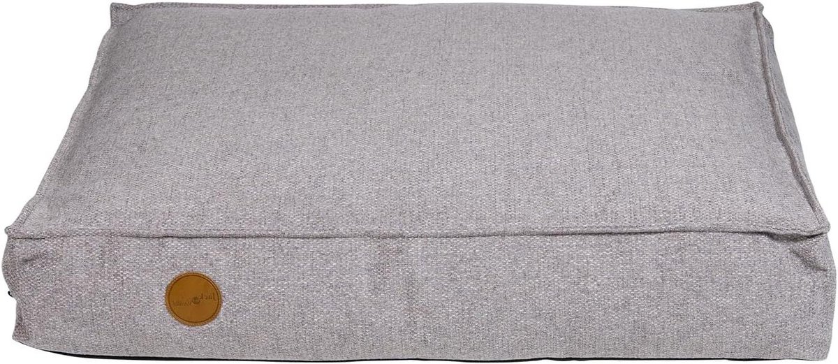 Hondenmand - Huisdierkussen - Rustgevende Slaap - Orthopedisch Schuim - 120 x 80 cm - Lichtgrijs