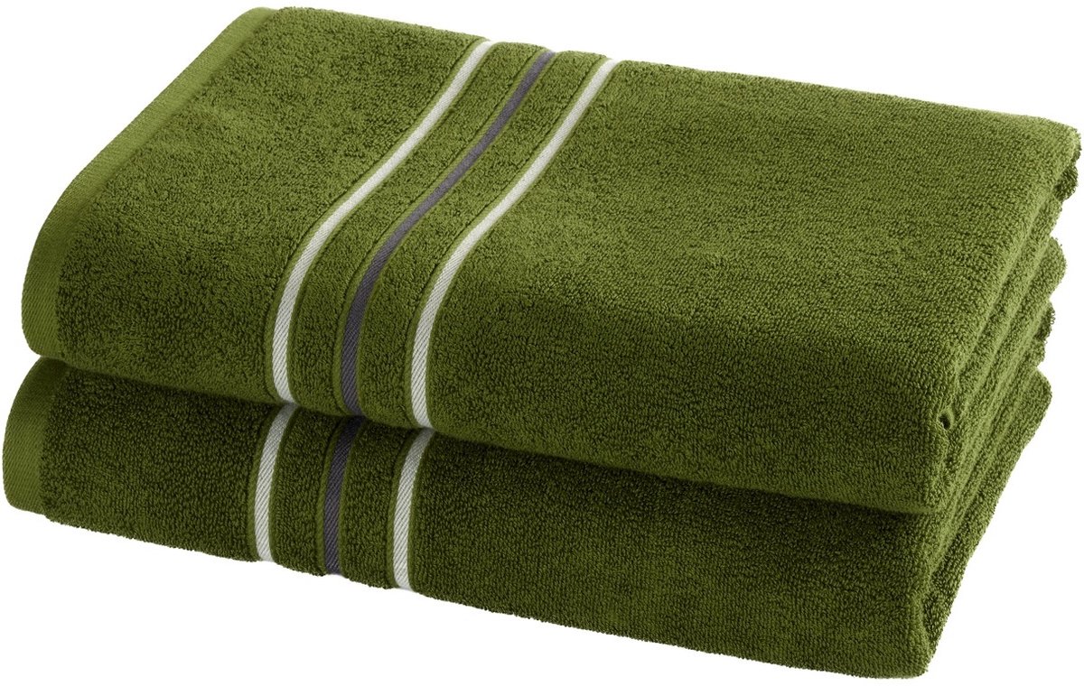 Moodit Douchelaken Cactus - set 2 st. - 70 x 140 cm - 100% Katoen