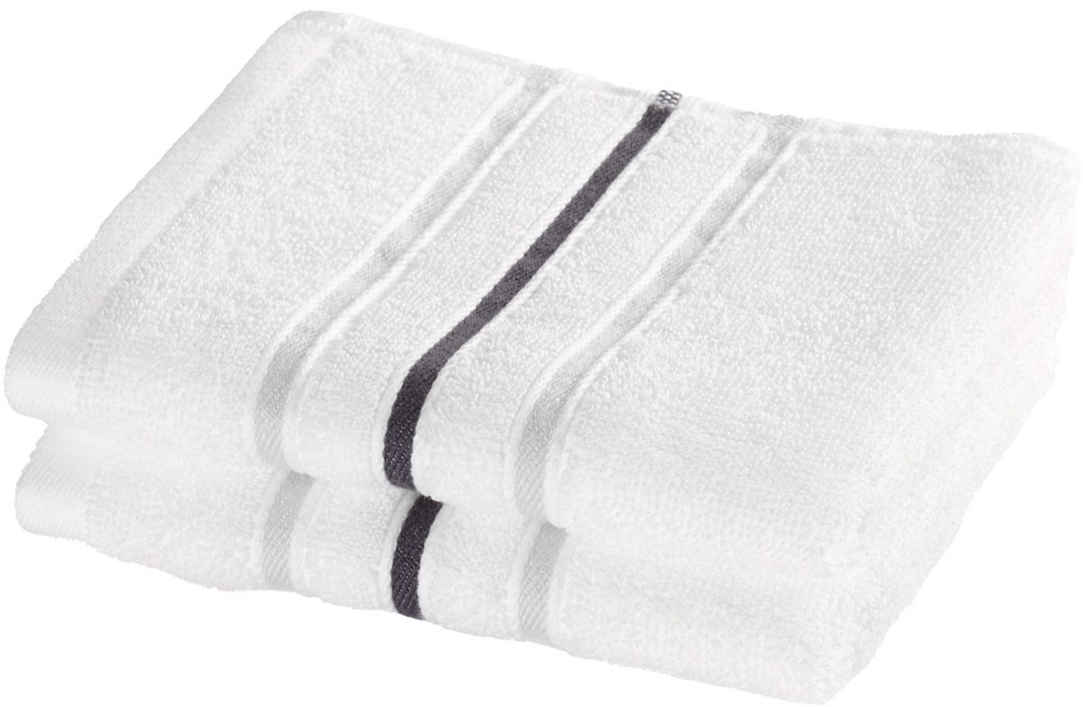 Moodit Gastendoekjes Empress - White - set 2 stuks - 30 x 50 cm - 100% Katoen