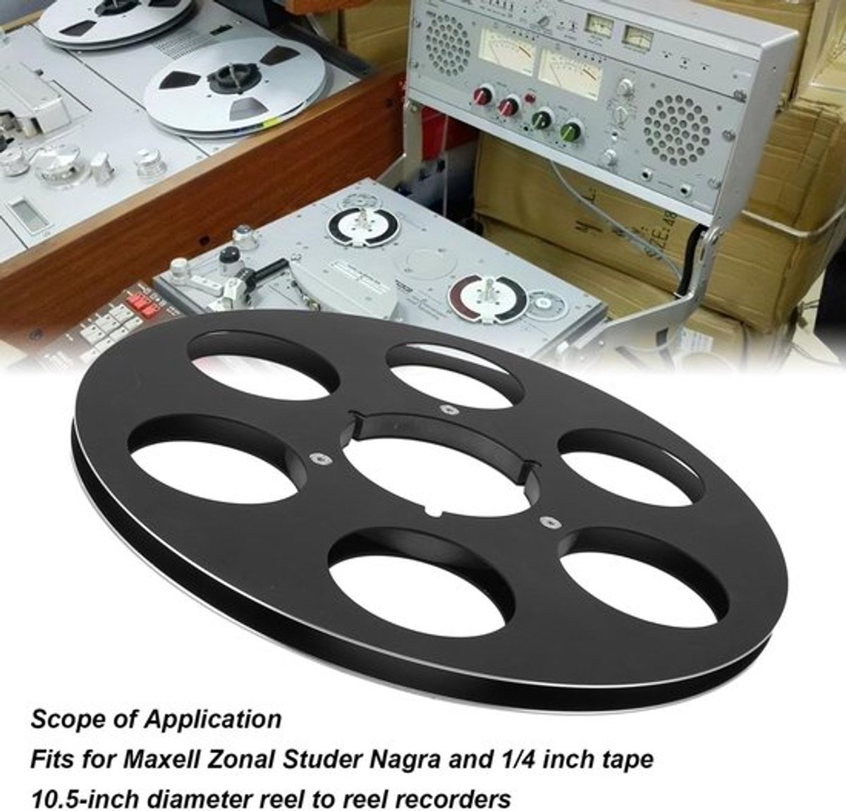 Dailygoody - Lege tape-spoel - Universele 10,5 inch vervanging - Hoge