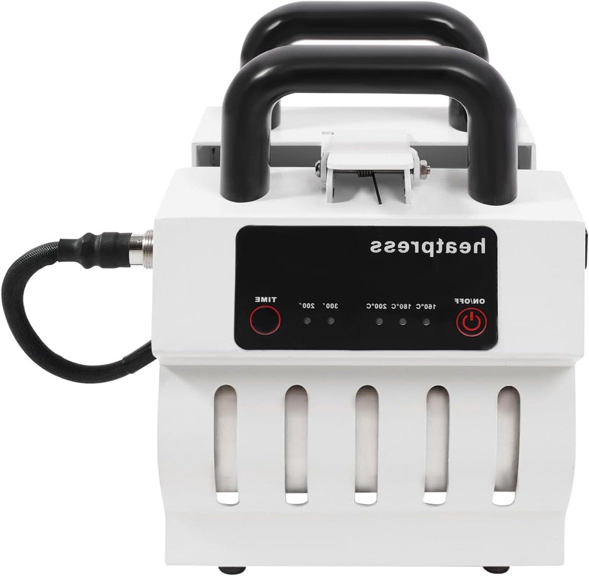 Mini Hittepers - Kopjes Persmachine - Mokken Personaliseren - 3 Instelbare Temperaturen - 350 W - Wit