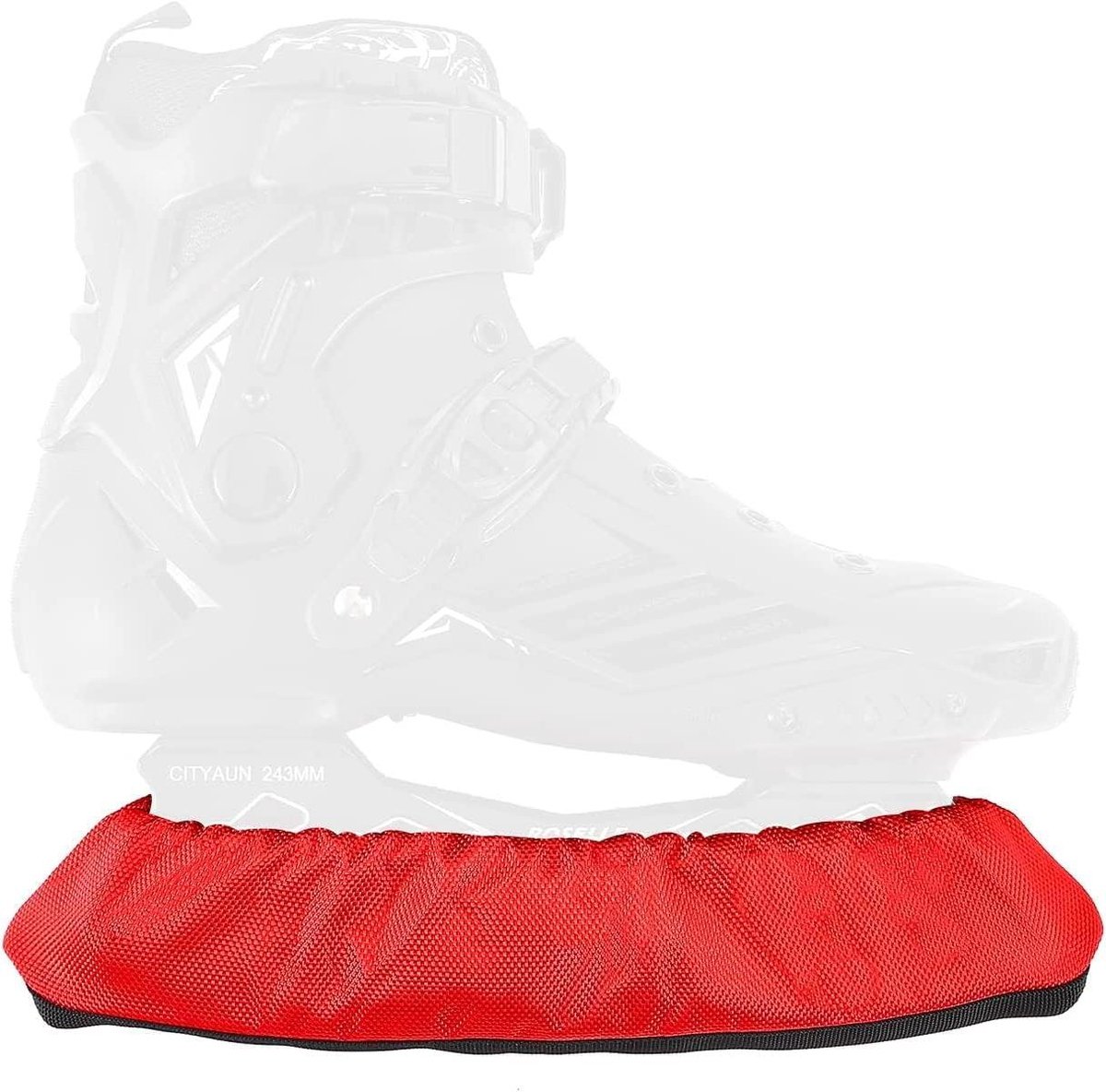 Schaats Beschermers - Schaats Covers - Schaatsen Beschermen - Verstelbare Lengte - 1 paar - Blauw