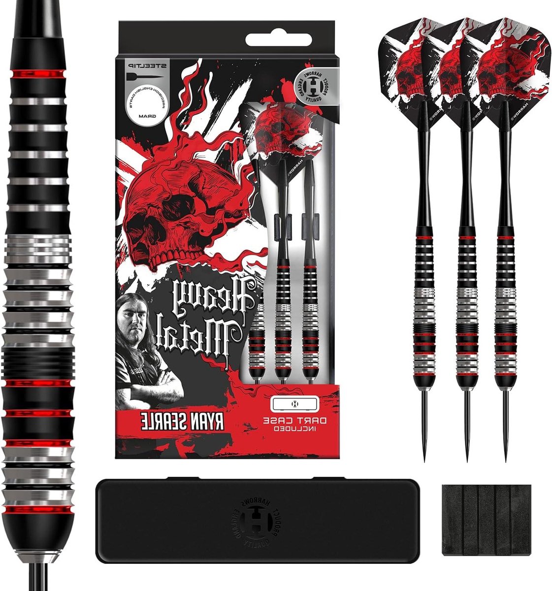 Dartpijlen Set - Steel Tip Darts Roestvrij Staal Darts - Dart Gooien - Duurzame Roestvrijstalen Vaten - 22g 24g 26g