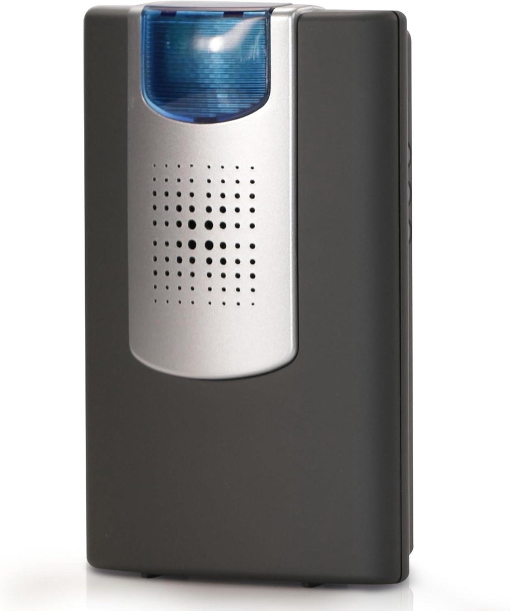 Draadloze Ontvanger - Bel Ontvanger - Deurbel Gebruiken - HX-systeem Compatibel - max. 200 m bereik - Antraciet