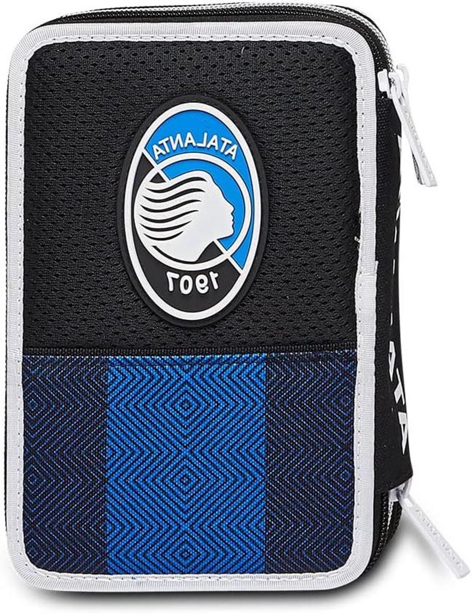 Etui voor School - Pennendoos Pennenhouder - School Organisatie - 3 Ritsen - 12.5 x 7 x 19.7 cm - Blauw