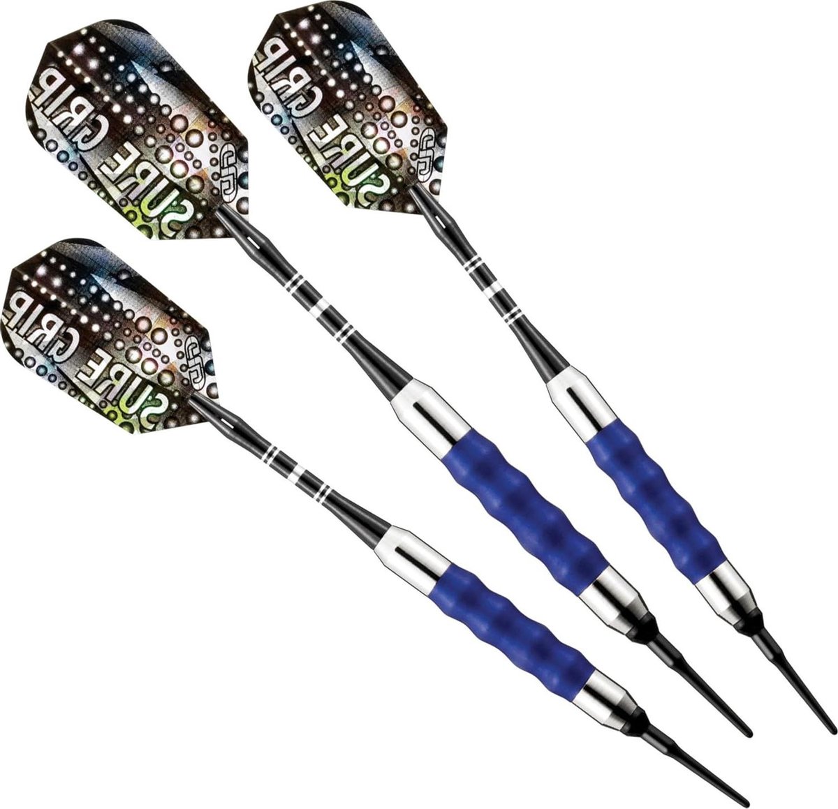 Soft Tip Darts - Zachte Darts Elektronische Darts - Dart Gooien - Vernikkelde Vaten - 18 gram - Blauw