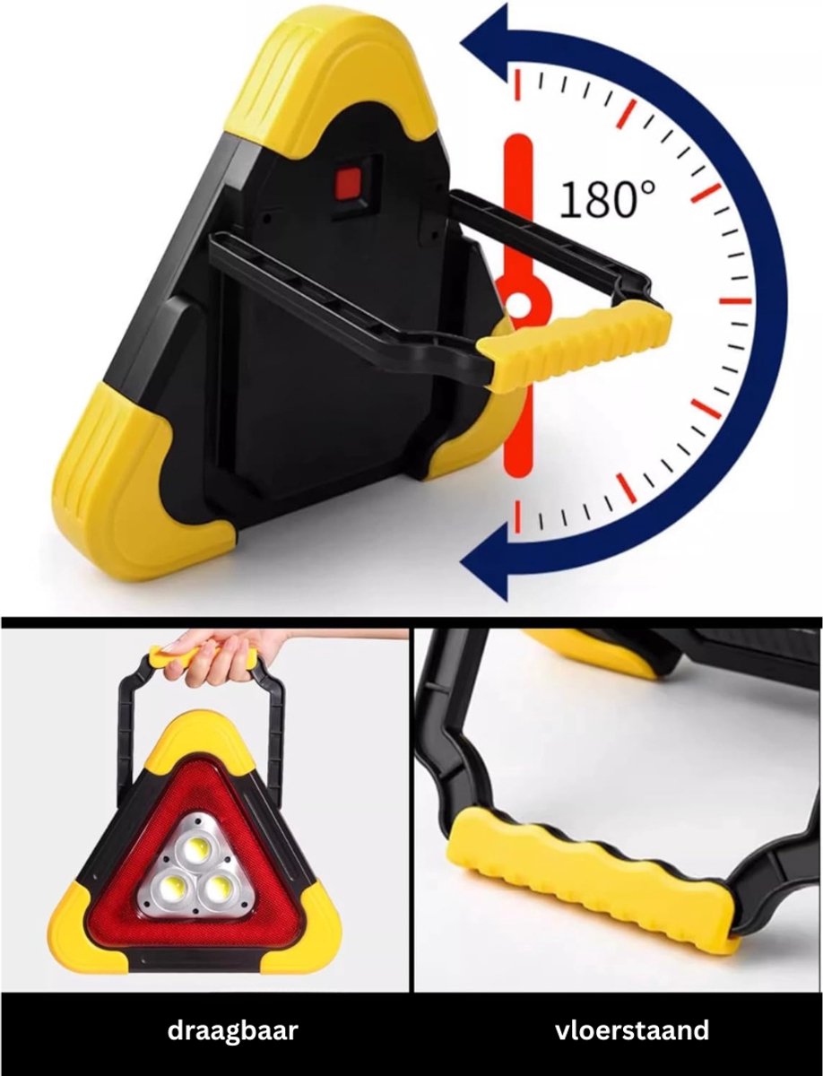 CRLYN® Gevarendriehoek – Auto Veiligheidsset – Auto Accessoires – foto 2