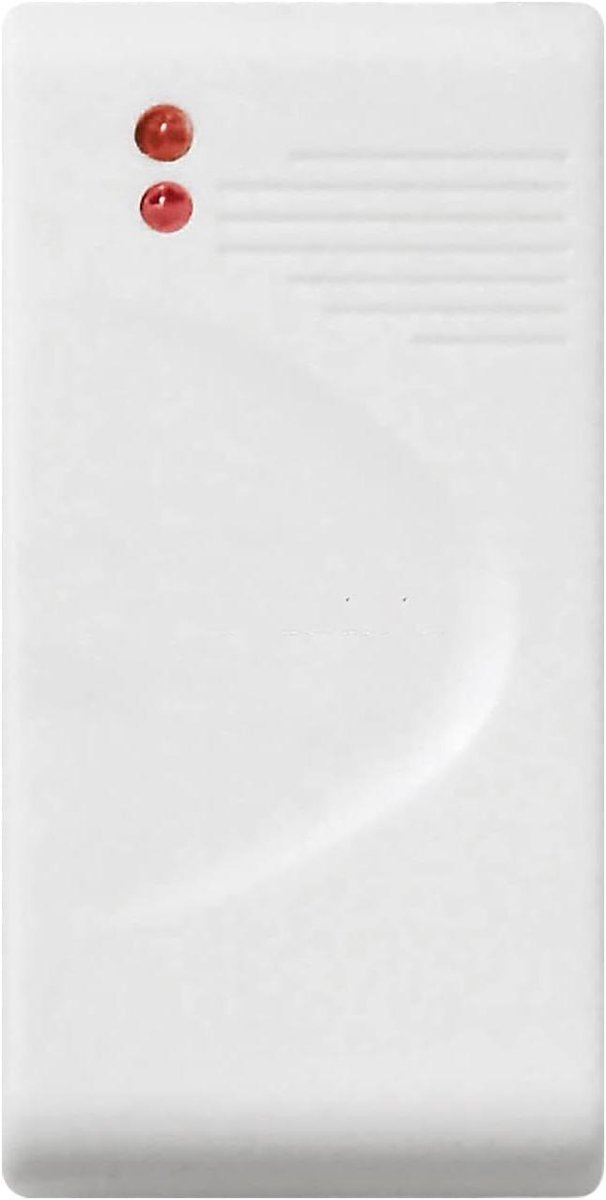 Draadloze Raam Trildetector - Glasbreuk Sensor - Huisbeveiliging - Stuurt Draadloos Signaal - 71 x 36 x 15 cm - Wit