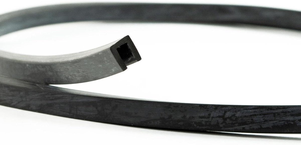 Universeel Randprofiel Zwart Afdichtingsrubber voor Bescherming en Afwerking