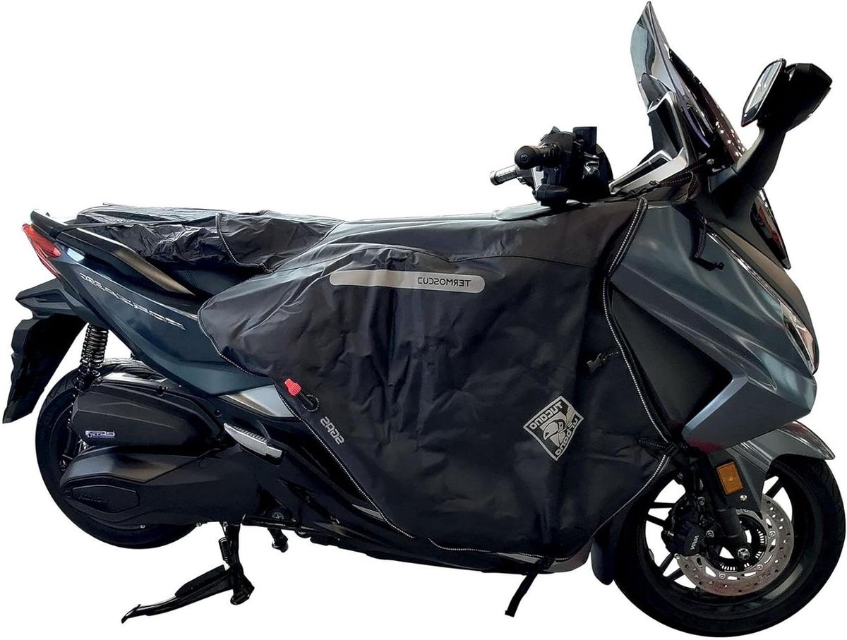 Scooter Voetenzak - Winterhoes Scooter - Bescherming tegen Weer - Gepatenteerd Anti-flapsysteem - N.v.t. - Zwart