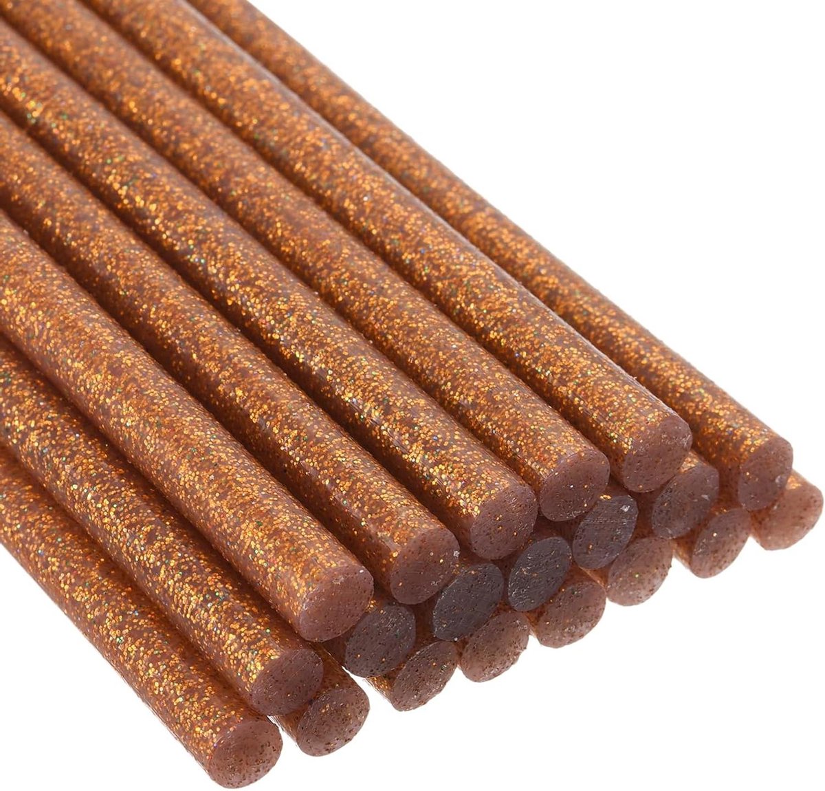 Lijmpistool Stiften - Smeltlijm Staven - Klusjes en Knutselen - Sterke Viscositeit - 7mm x 100mm - Brons Goud Glitter
