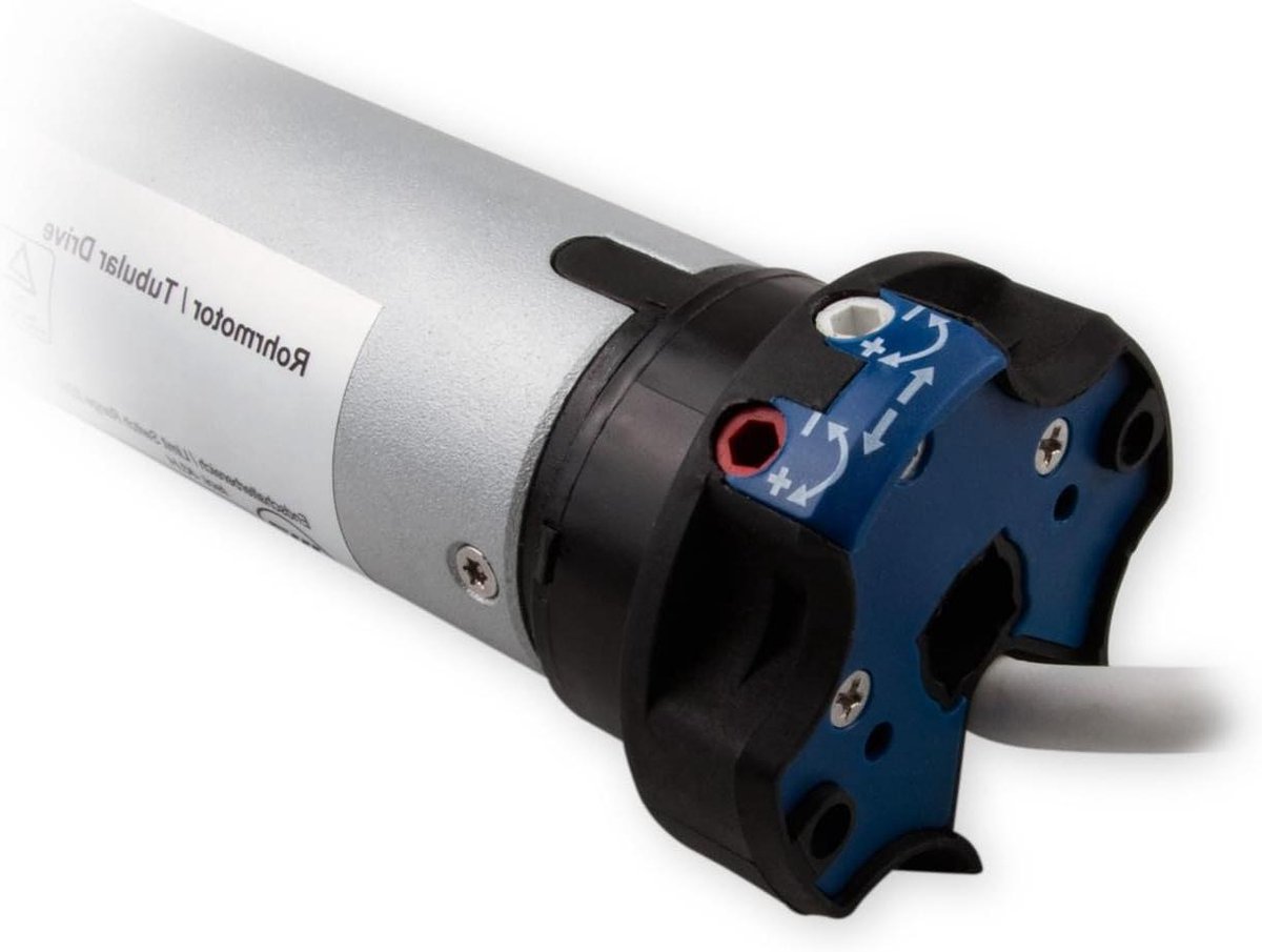 Rolluikmotor - Buismotor aandrijving - Rolluiken automatiseren - Mechanische eindpuntinstelling - 10 Nm / SW60 - Nee