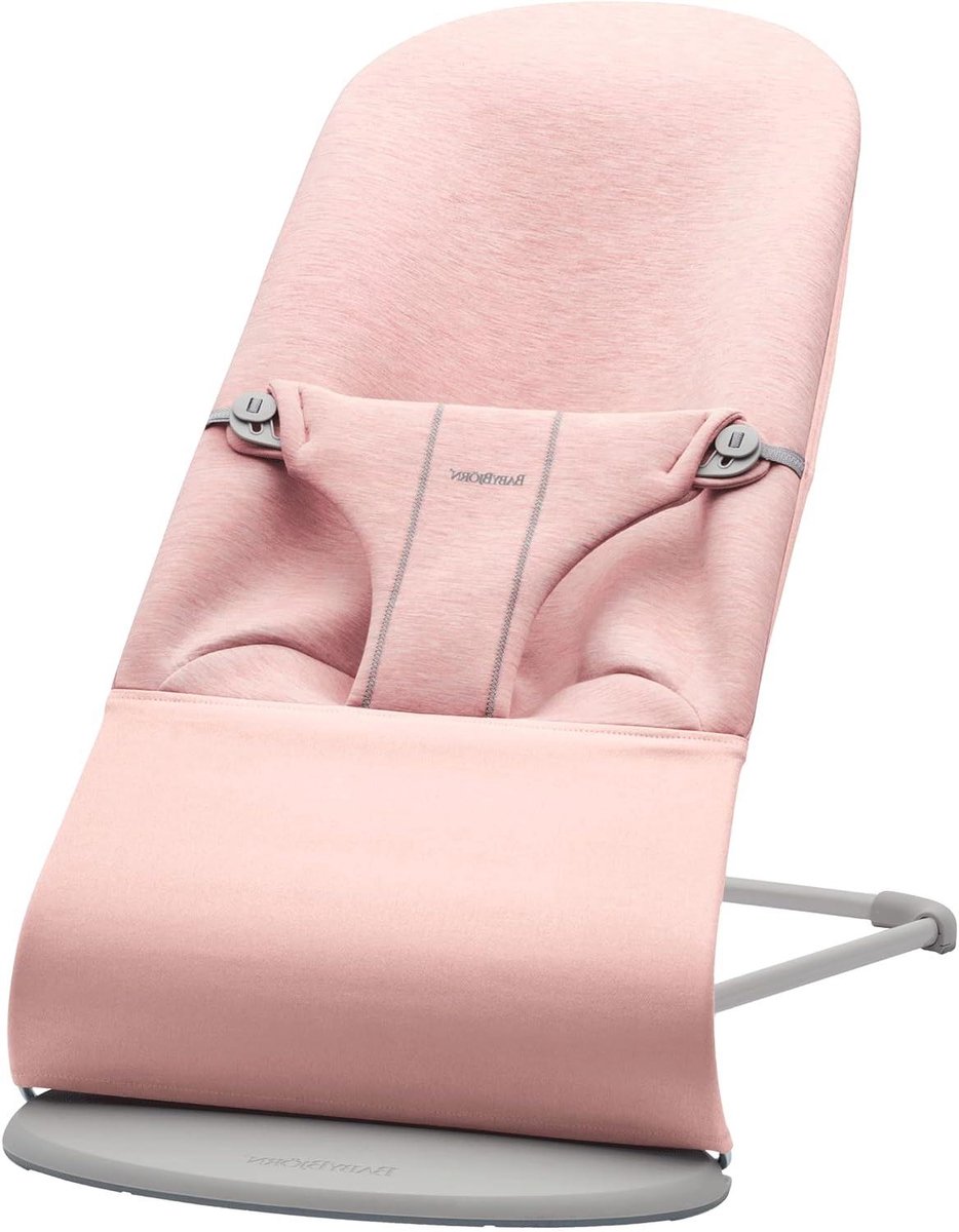 Babywip - Schommelstoel Baby - Baby Ontspanning - Natuurlijk Schommelen - Vanaf Geboorte - Lichtroze