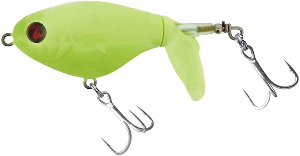 Whopper Plopper - Surface Lure - Vissen - Uniek Geluid - 75 mm - Glow in the dark