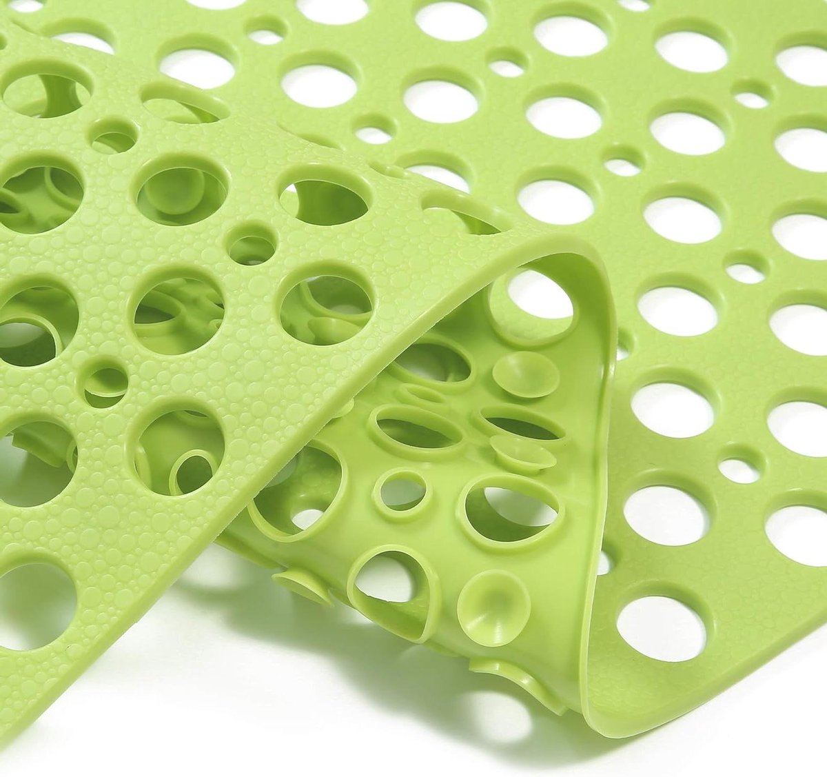 Antislip Badmat - Douchemat Zacht - Veilig Douchen - Extra Dik Flexibel - 76x43 cm - Groen