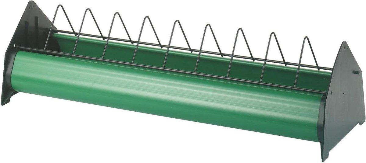 Voerbak Kip - Kippenbak Voer - Dieren Voeren - Grote Capaciteit - 50 x 20 cm - Zilver