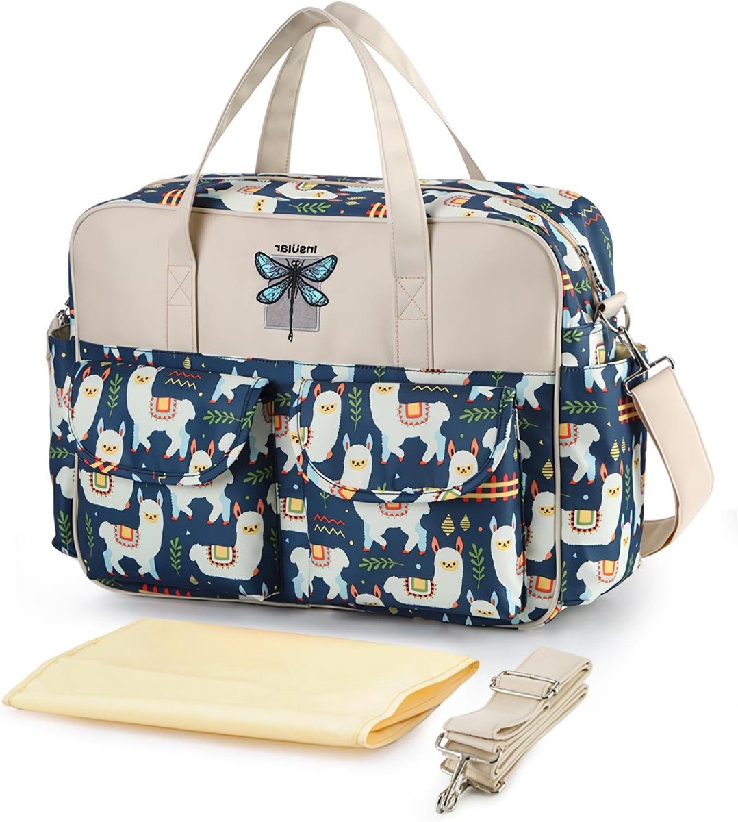 Luiertas - Baby tas - Baby verzorging - Grote capaciteit - 4379 x 327 cm - Zwart