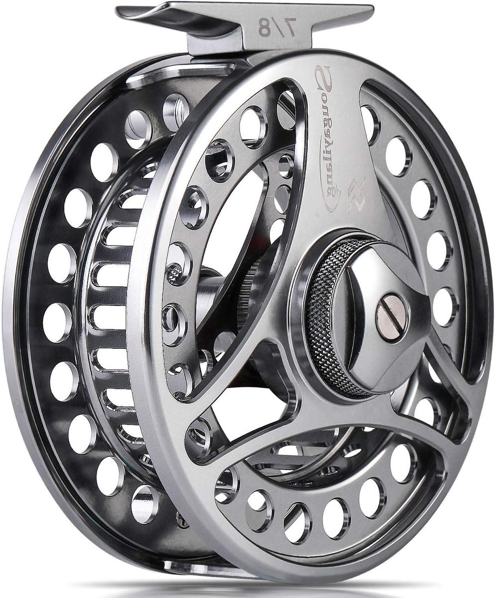 Vliegenvismolen - Vismolen Vliegvissen - Vissen Vangen - CNC Gefreesd Aluminium - 7/8 WT - Gunmetal