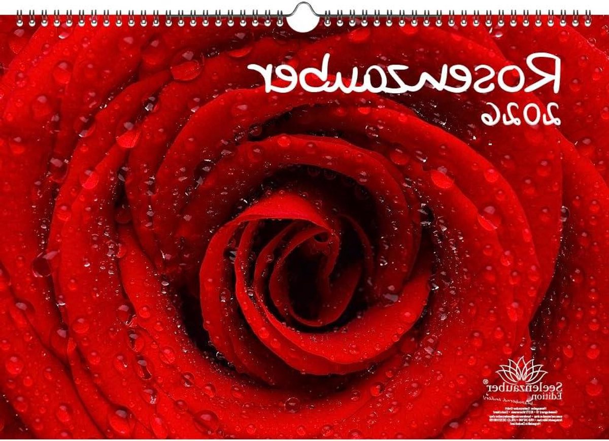 Wandkalender Rozen - Fotokalender Bloemen - Jaar Plannen - 12 Verschillende Motieven - A3 formaat - Meerkleurig