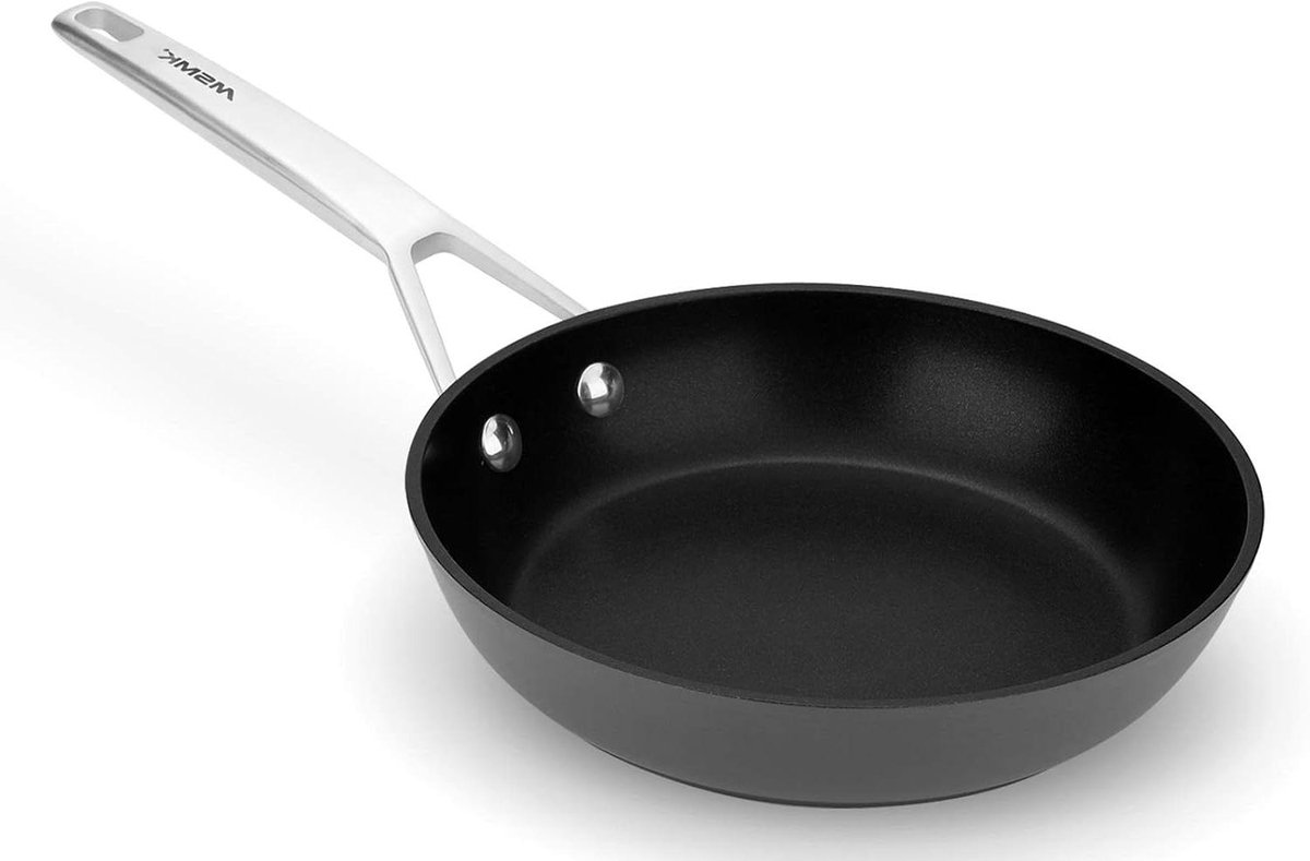 Koekenpan Aluminium - Koekenpan Inductie - Eieren Bakken - Krasbestendige Coating - 28 cm - Groen