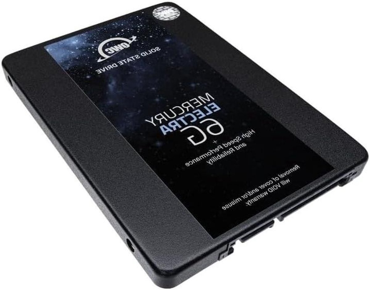 Interne SSD Schijf - Solid State Drive Opslagmedium - Computer Gebruik - Nieuwste Flash NAND - 500 GB - Blauw