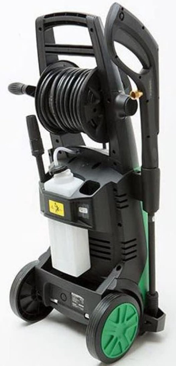 Hogedrukreiniger - Reinigingsmachine - Terras Reinigen - Sifoonfunctie - 10 Meter slang - Groen/Zwart — afbeelding 4