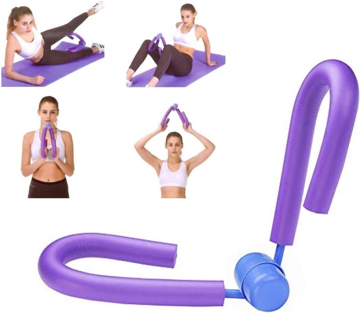 Thigh Master Gym - Benen Trainer - Thuis Fitness - Superlicht Gewicht - 25 x 15 x 10 cm - Paars