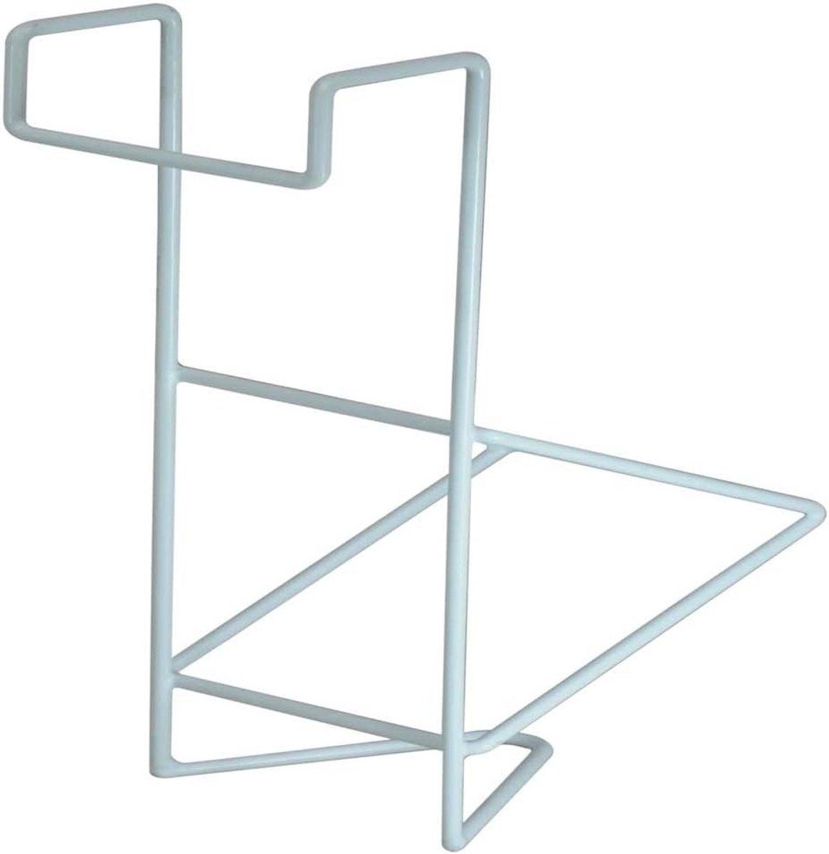 Urinoir Houder - Bedrand Ophanging - Thuiszorg Hulpmiddel - Geïntegreerde Slangklem - Tot 300mm Hoog - Wit