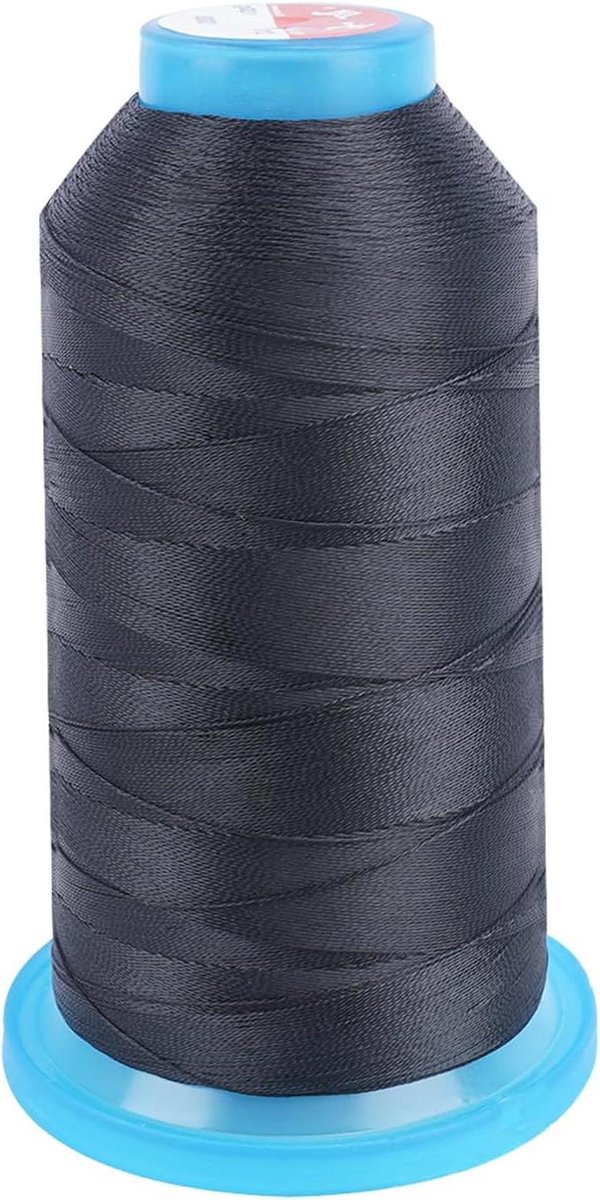 Nylon Naaigaren - Polyester Garen - Kleding Repareren - Sterk En Duurzaam - 210D - Zwart