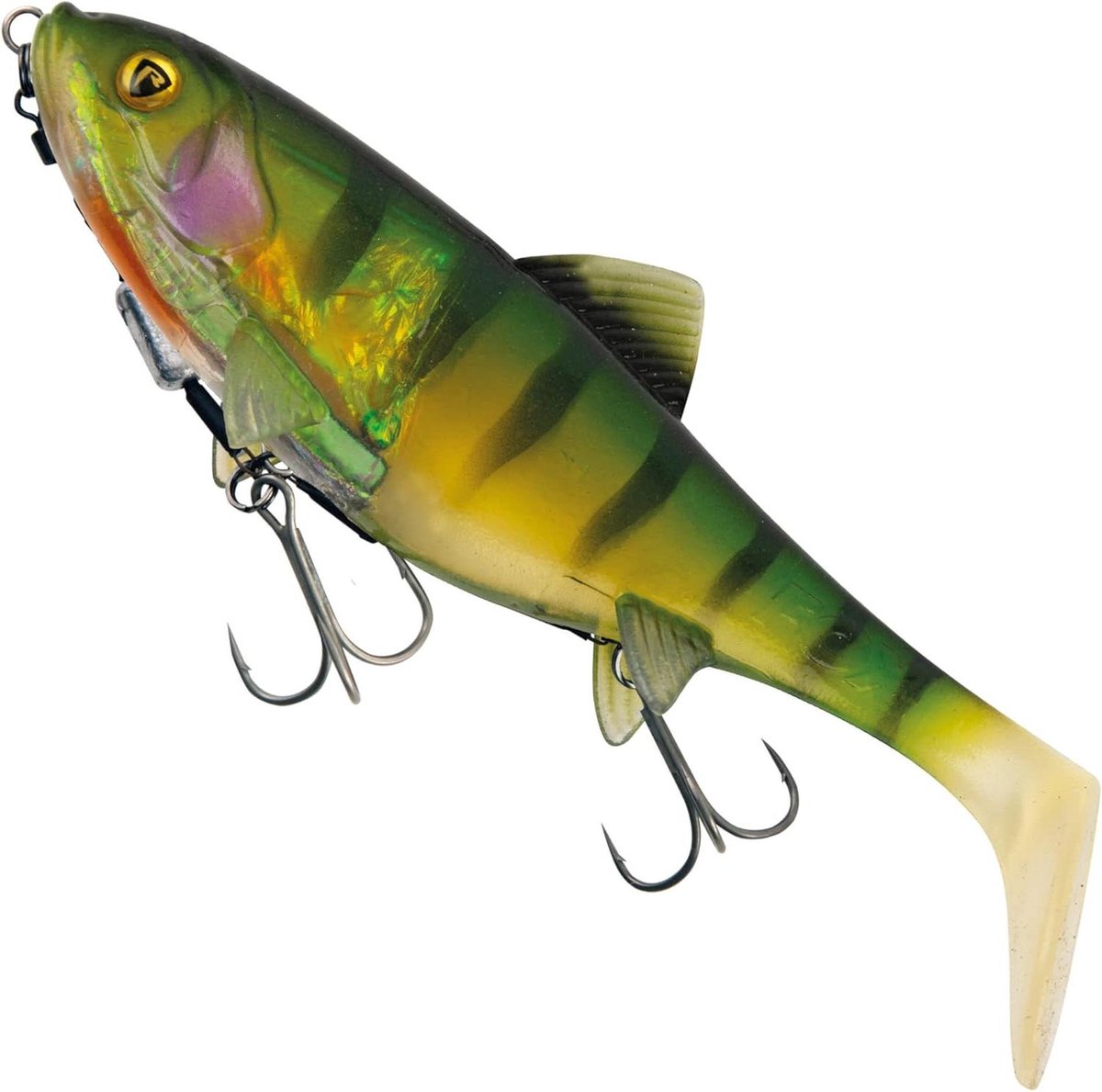 Rubberen Vis - Kunstaas Zacht Aas - Vissen Op Snoek - Zeer Aantrekkelijke Zwemming - 23cm - 125g - UV Stickleback