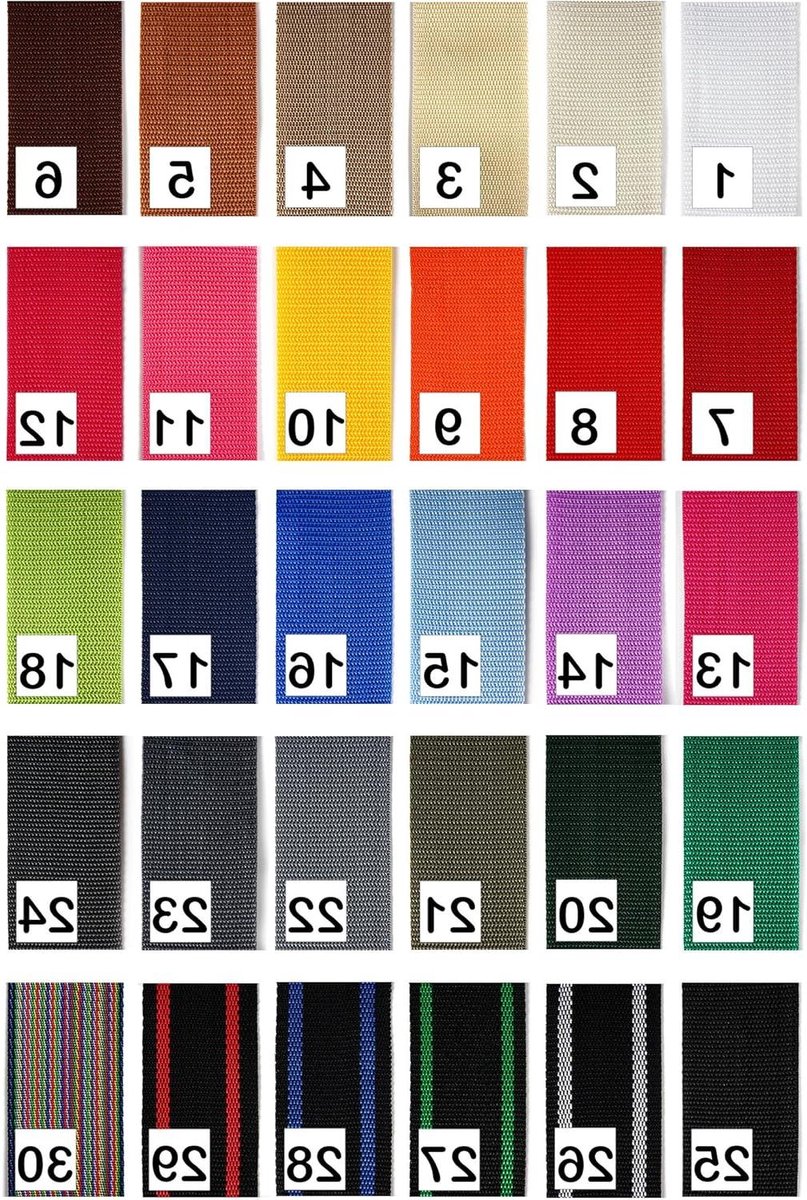Webbing Band - Polypropyleen band - Tassen Maken - Hoge treksterkte - 50mm x 12m - Mosgroen