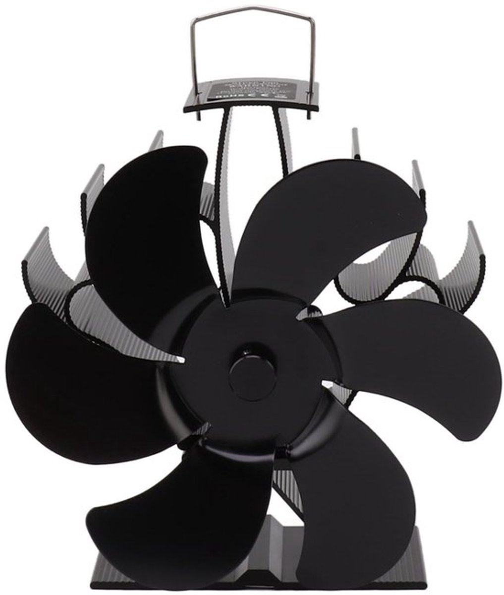 Allecto - Open Haard Ventilator - Warmte Aangedreven - Stil en