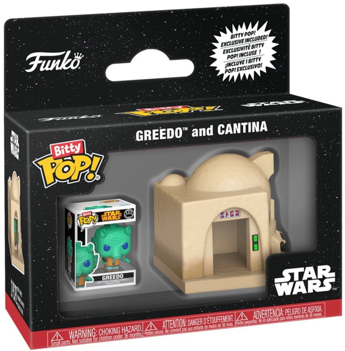Star Wars Creedo And Cantina (Bitty Pop! Town) Unisex Funko Bitty Pop! - Neutraal - Standard