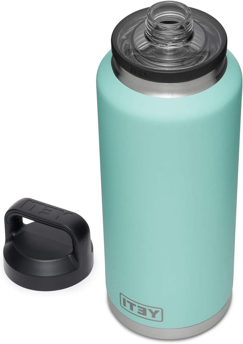 Isolatie Fles - Drinkfles RVS - Hydratatie Onderweg - Dubbelwandige Isolatie - 1 Liter - Groen