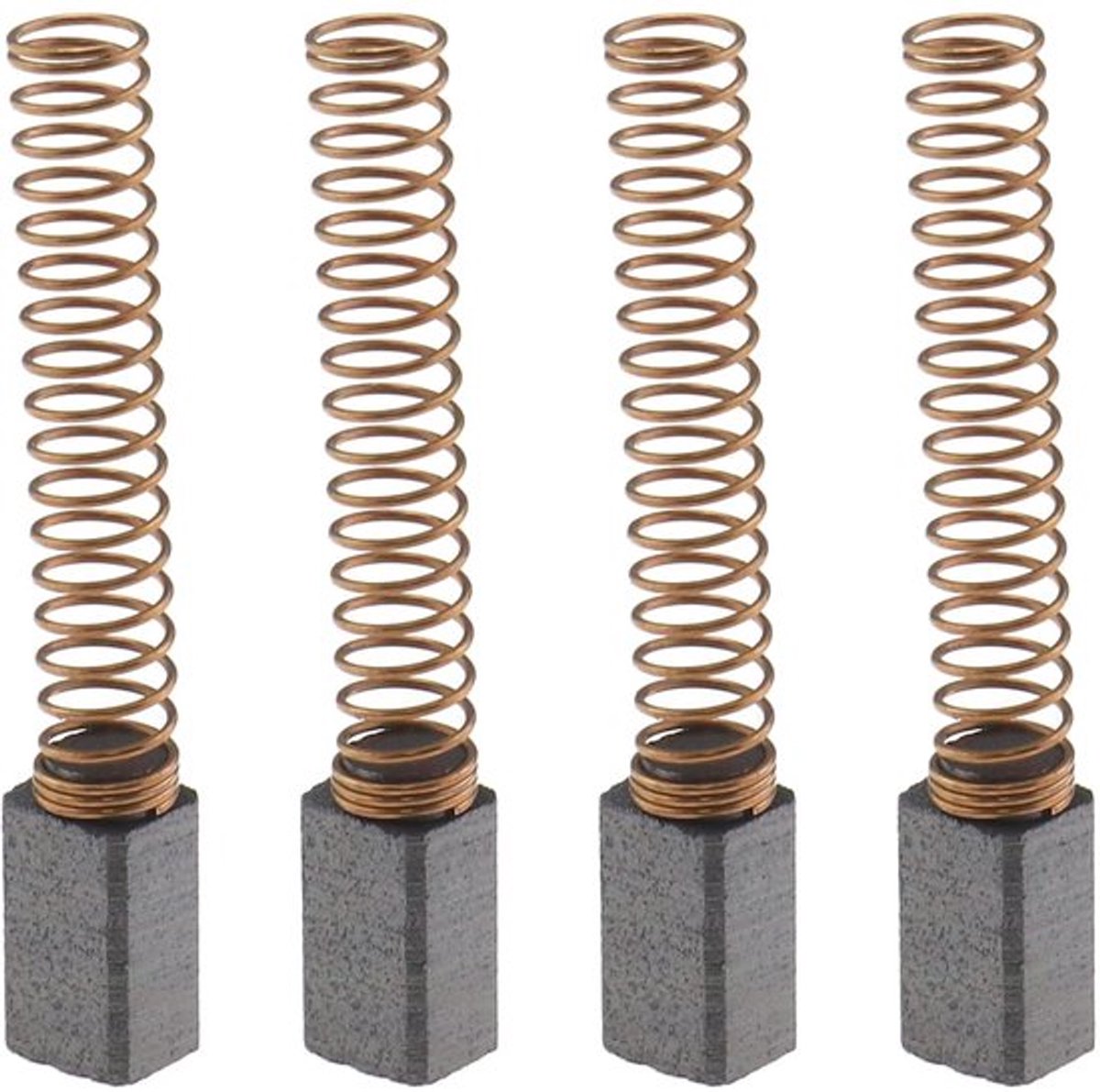 VT Goods - Koolborstels - 2 Pairs - Hoogwaardige kwaliteit - 4,9 x
