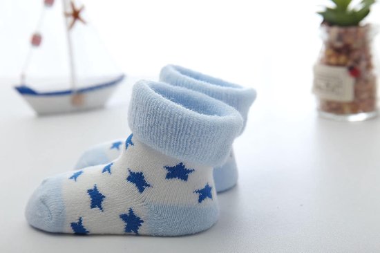 Babysokken Winter - Warme sokjes - Warme Voetjes - Dikke Thermische - 5 Paar - Mix Kleuren — afbeelding 2