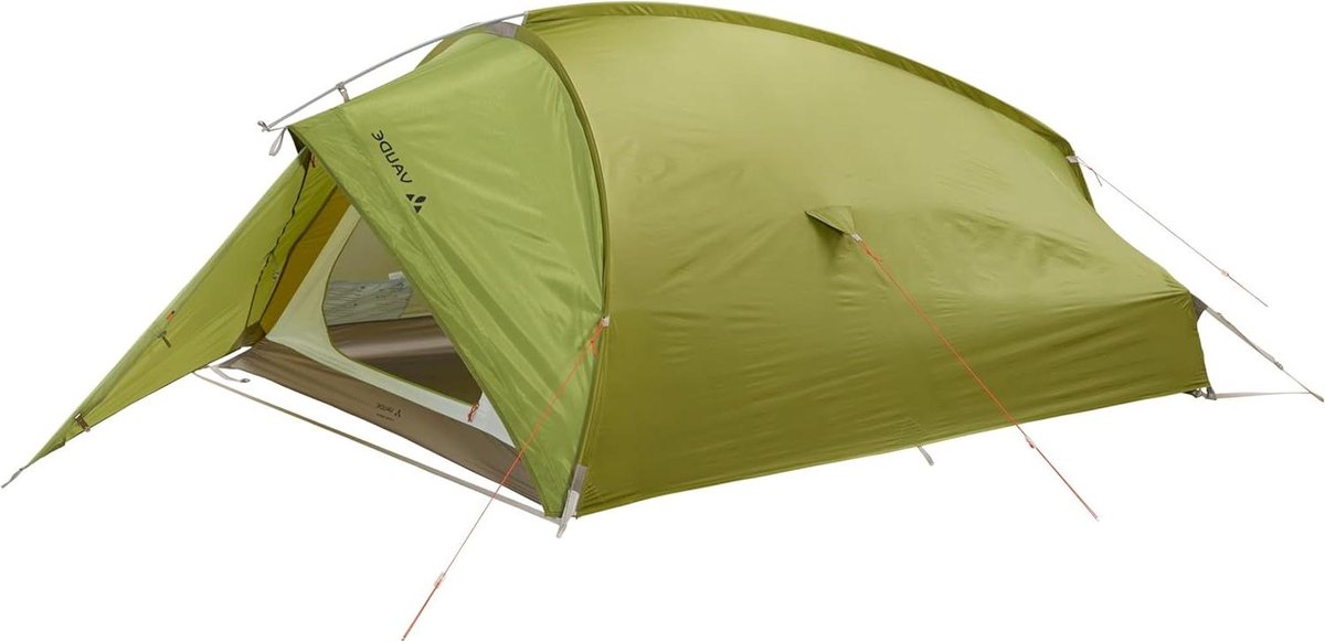 Koepeltent 3 Personen - Kampeertent Wandel - Kamperen Buitenleven - Geoptimaliseerde Ruimtebenutting - One size - Mosgroen