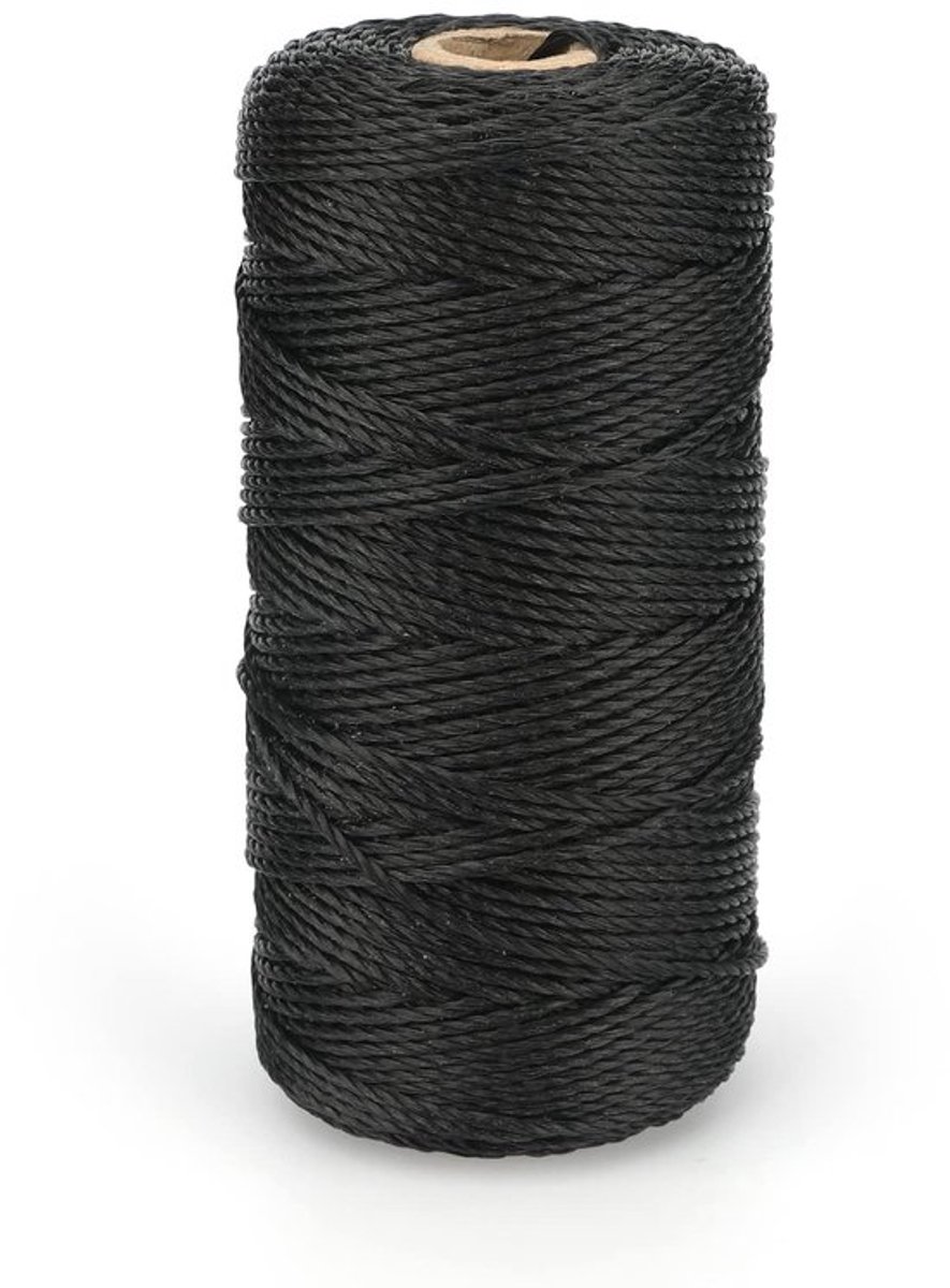 SPHProducts - Nylon Koord - Weerbestendig - Zwart - Tuinkoord