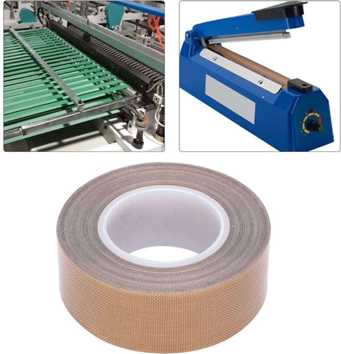 SPHProducts - Teflon Tape Hoge Temperatuur - Zelfklevende