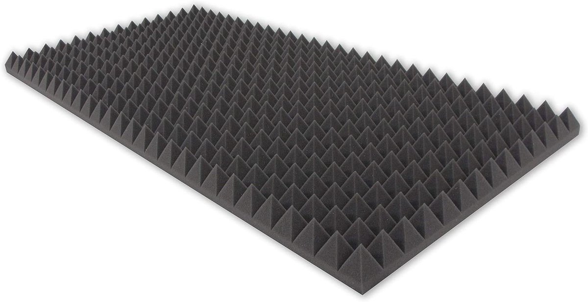 Akoestisch Schuim Piramide Zelfklevend - Geluidsisolatie Panelen 100x50x5 cm