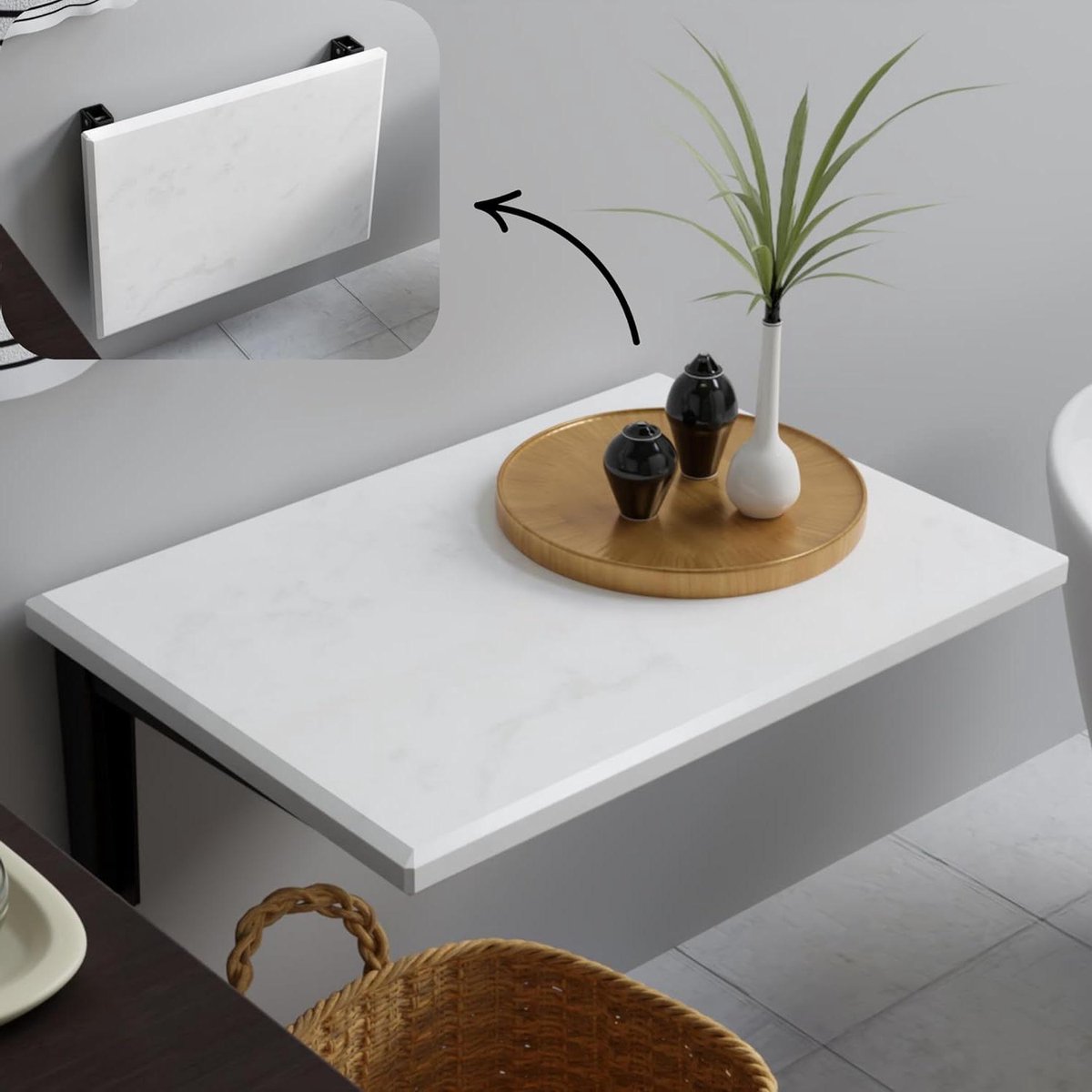 Douchestoel Opklapbaar - Badkamer Kruk - Veilig Zitten - Handgemaakt Natuursteen - 40x30cm - Natuursteen